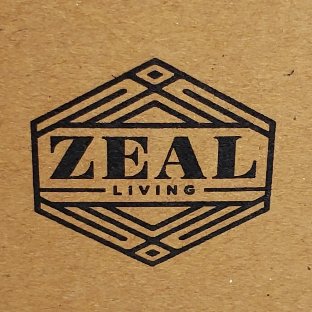 NWT Zeal Living white marble coasters set of 4